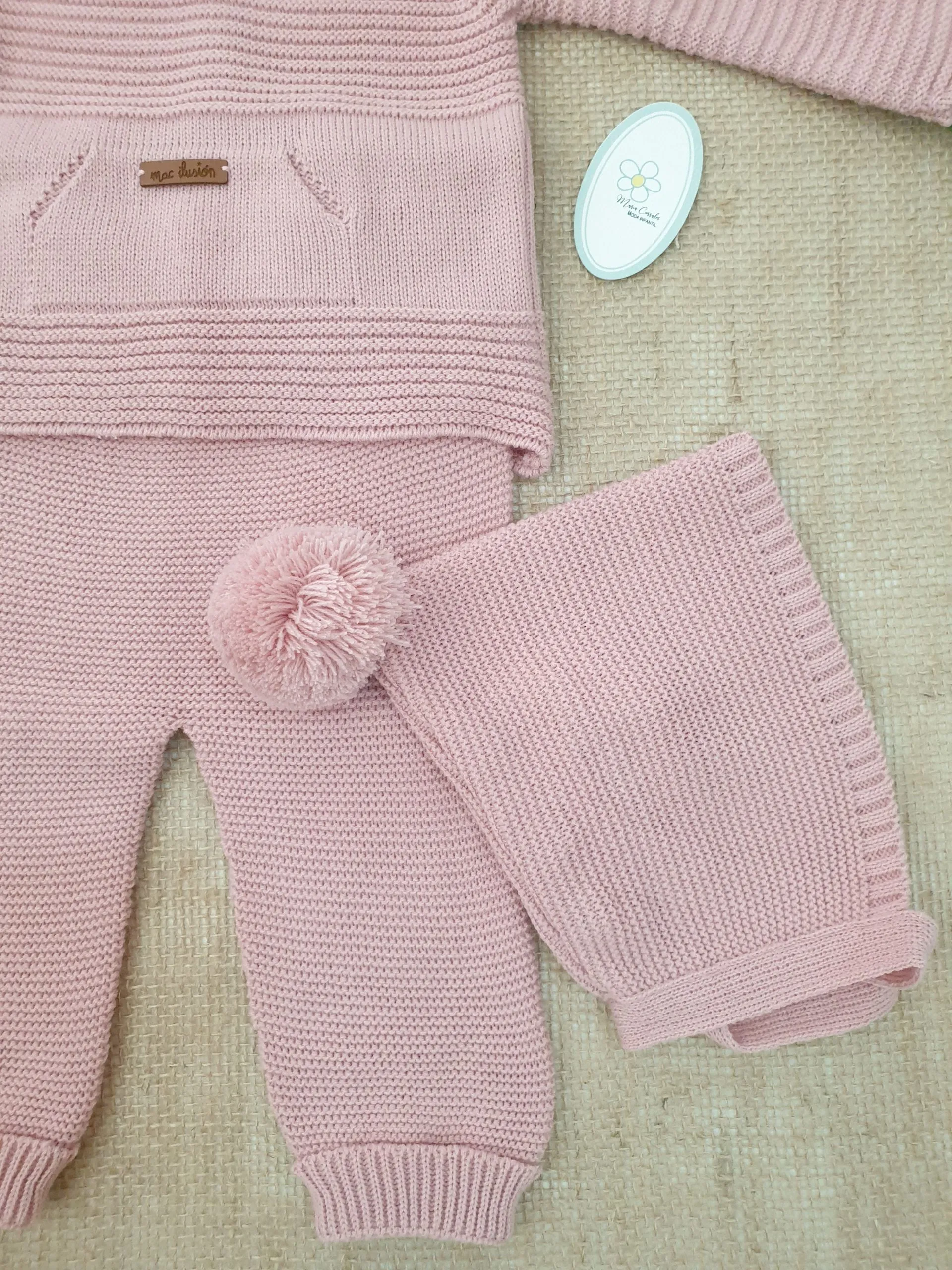 A Conjunto punto bebé 3 Piezas R091279 Orquidia