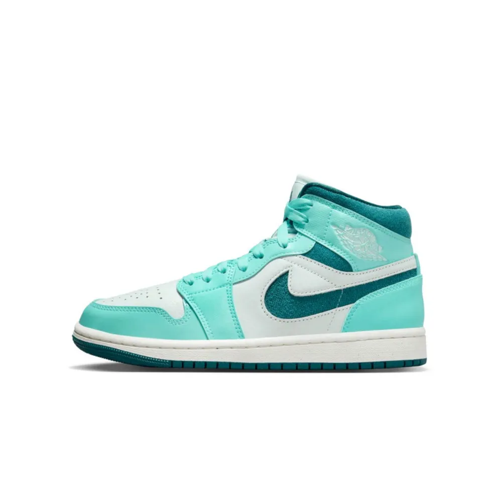 Air Jordan 1 Mid Bleached Turquoise