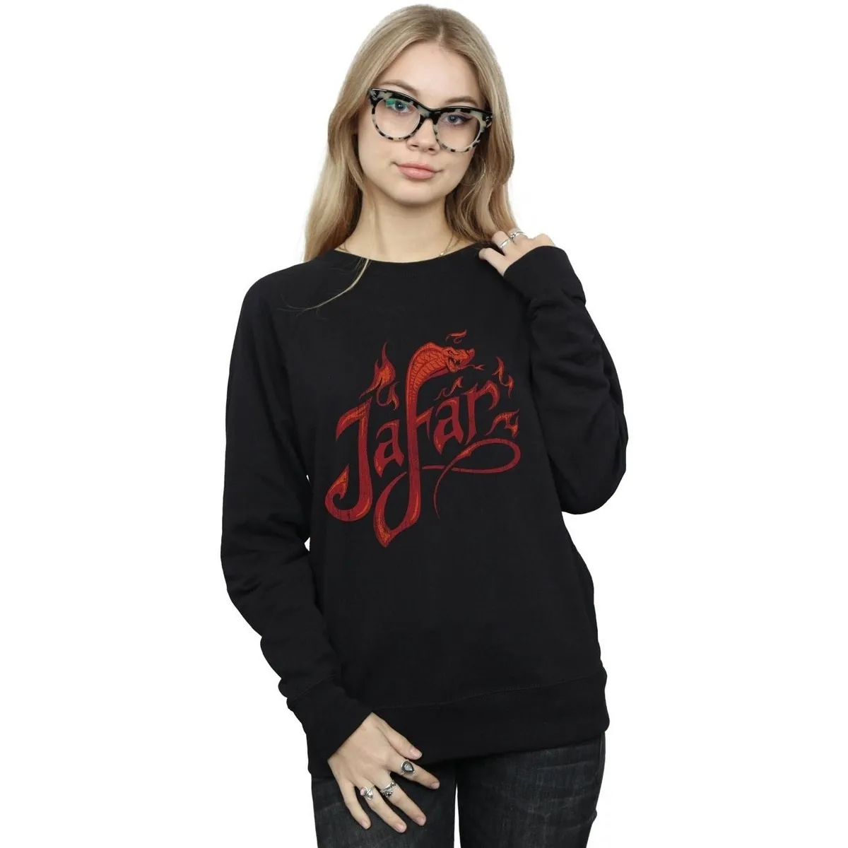 Aladdin Movie Jafar Flames Logo