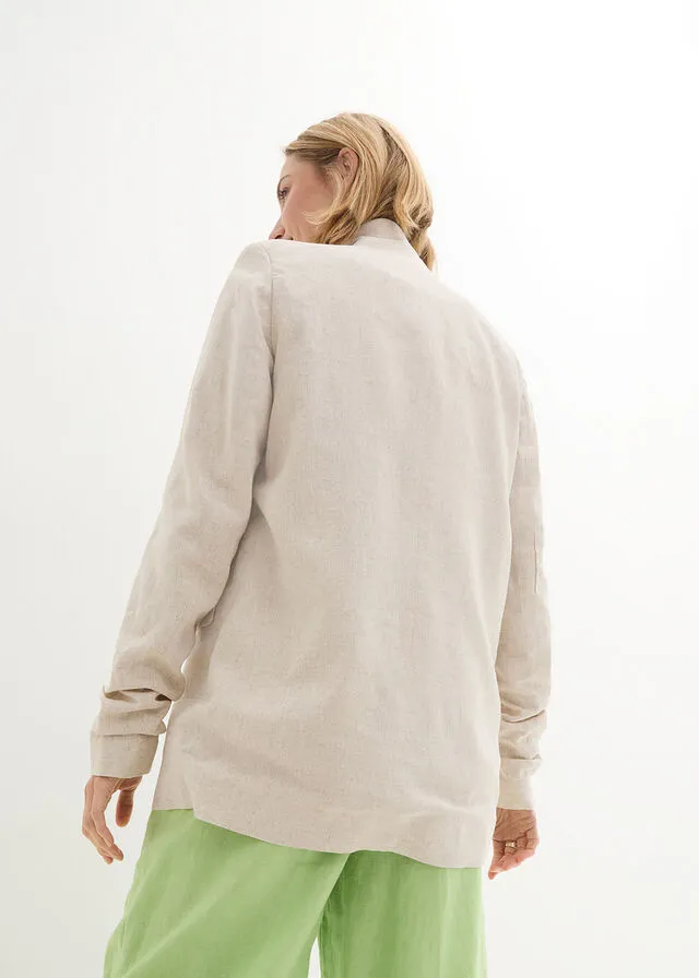 Americana beige moteado