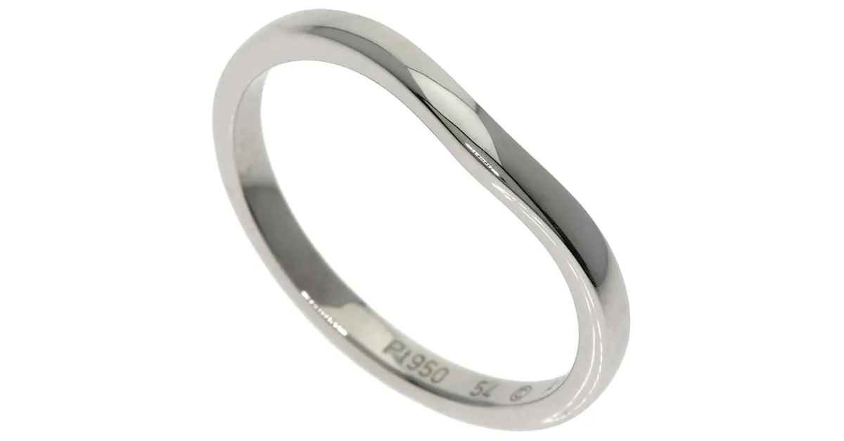 Anillo Cartier Ballerina #54 de platino para mujeres 