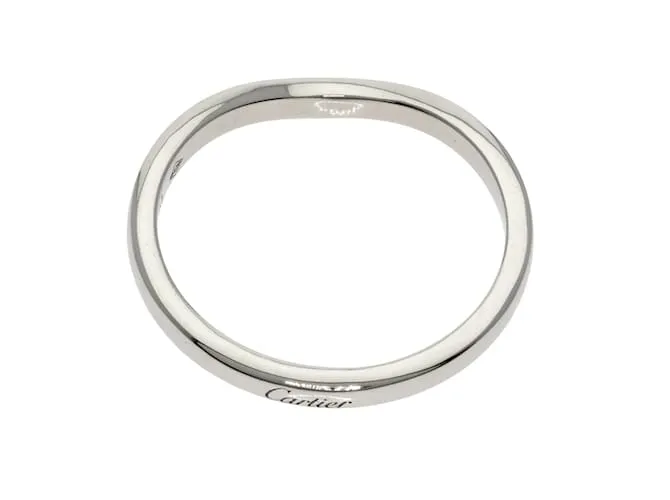 Anillo Cartier Ballerina #54 de platino para mujeres 