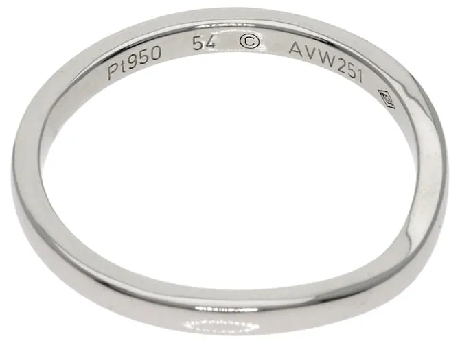 Anillo Cartier Ballerina #54 de platino para mujeres 