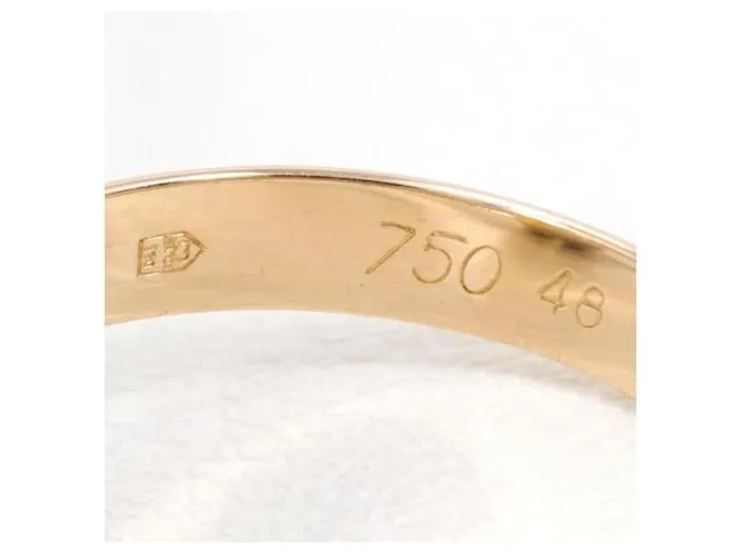 Anillo de oro K18 Cartier Trinity para mujeres 