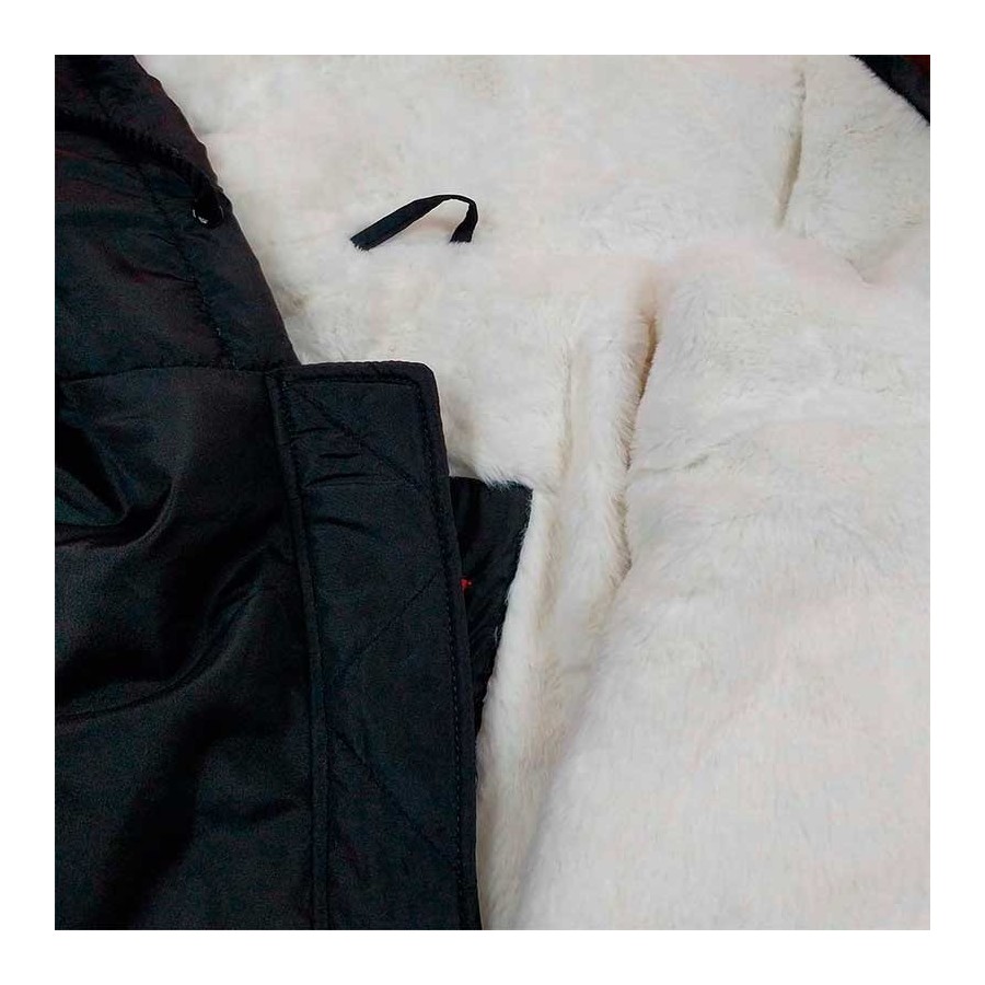 ANORACK MUJER ZITRON NEGRO