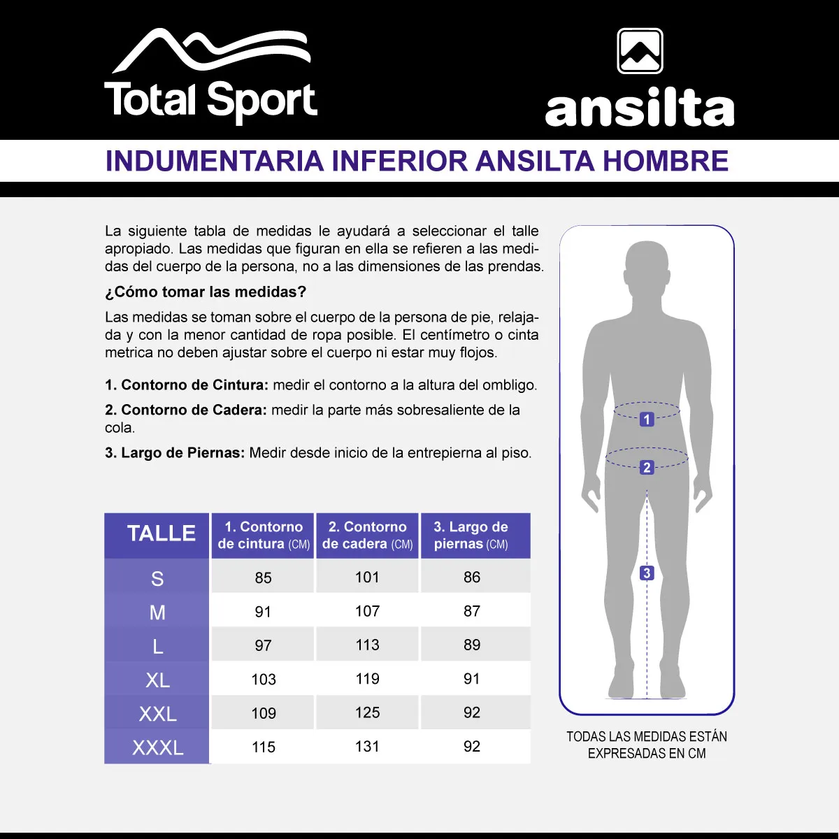Ansilta Pantalón Peregrino 4 Versátil – Hombre – 161556346