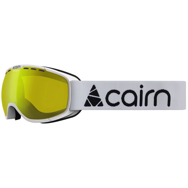 Arco Iris Cairn / Spx1000 Máscara de Esquí (Blanco Brillante)