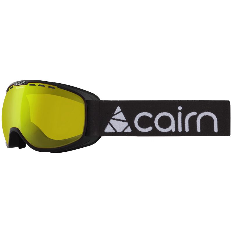 Arco Iris Cairn / Spx1000 Máscara de Esquí (Mat Black)