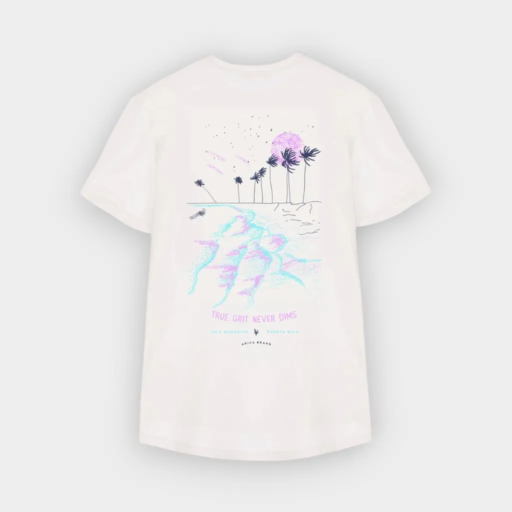 Arica Brand – Camiseta Lumniscent white premium