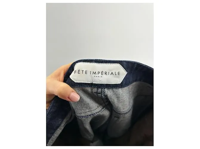 Autre Marque Pantalón FETE IMPERIALE T.Algodón S Internacional Azul 