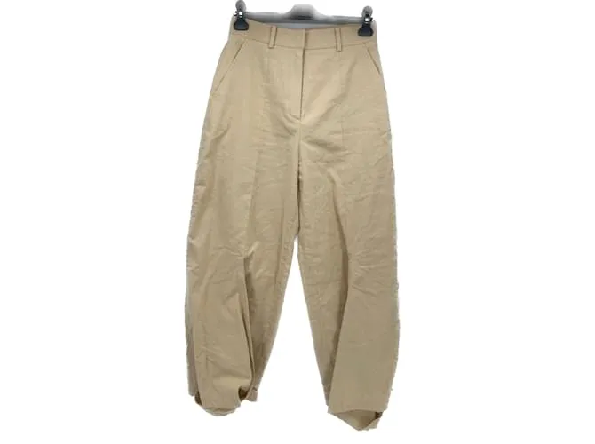 Autre Marque Pantalón RECTO T.Internacional M Algodón Beige 