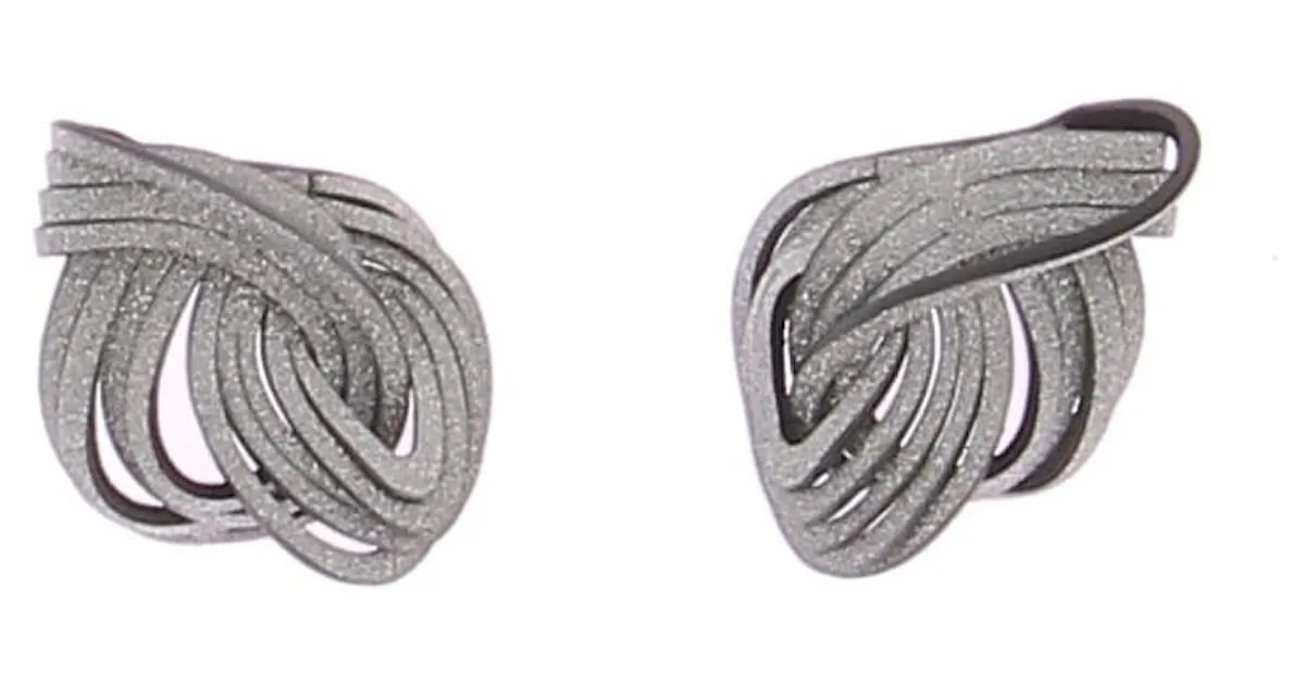 AUTRE MARQUE SOLE STUDIO PENDIENTES T. METAL PLATA 