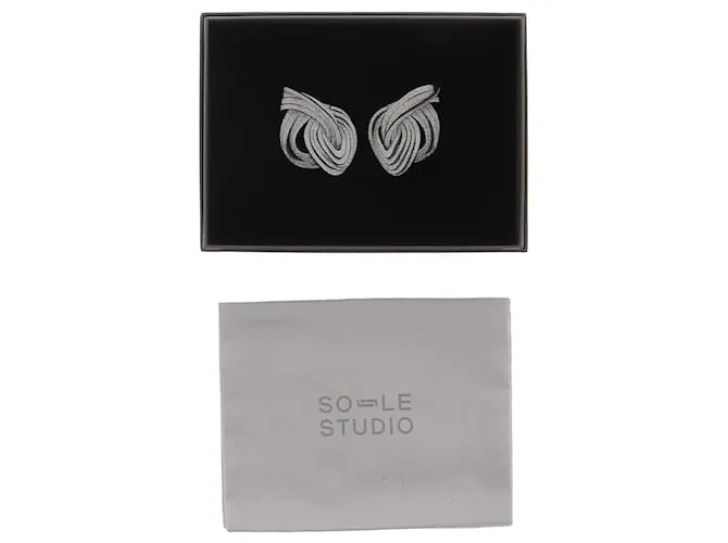 AUTRE MARQUE SOLE STUDIO PENDIENTES T. METAL PLATA 