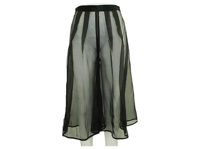 Autre Marque VATANIKA Pantalón Transparente Negro 