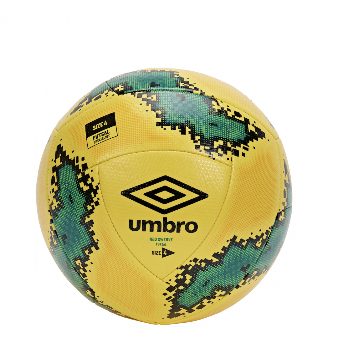 BALON DE FUTBOL SALA UMBRO NEO FUSTAL SWERVE YELLOW/ BLACK / ALEXANDRITE / ANDEAN TOUCAN