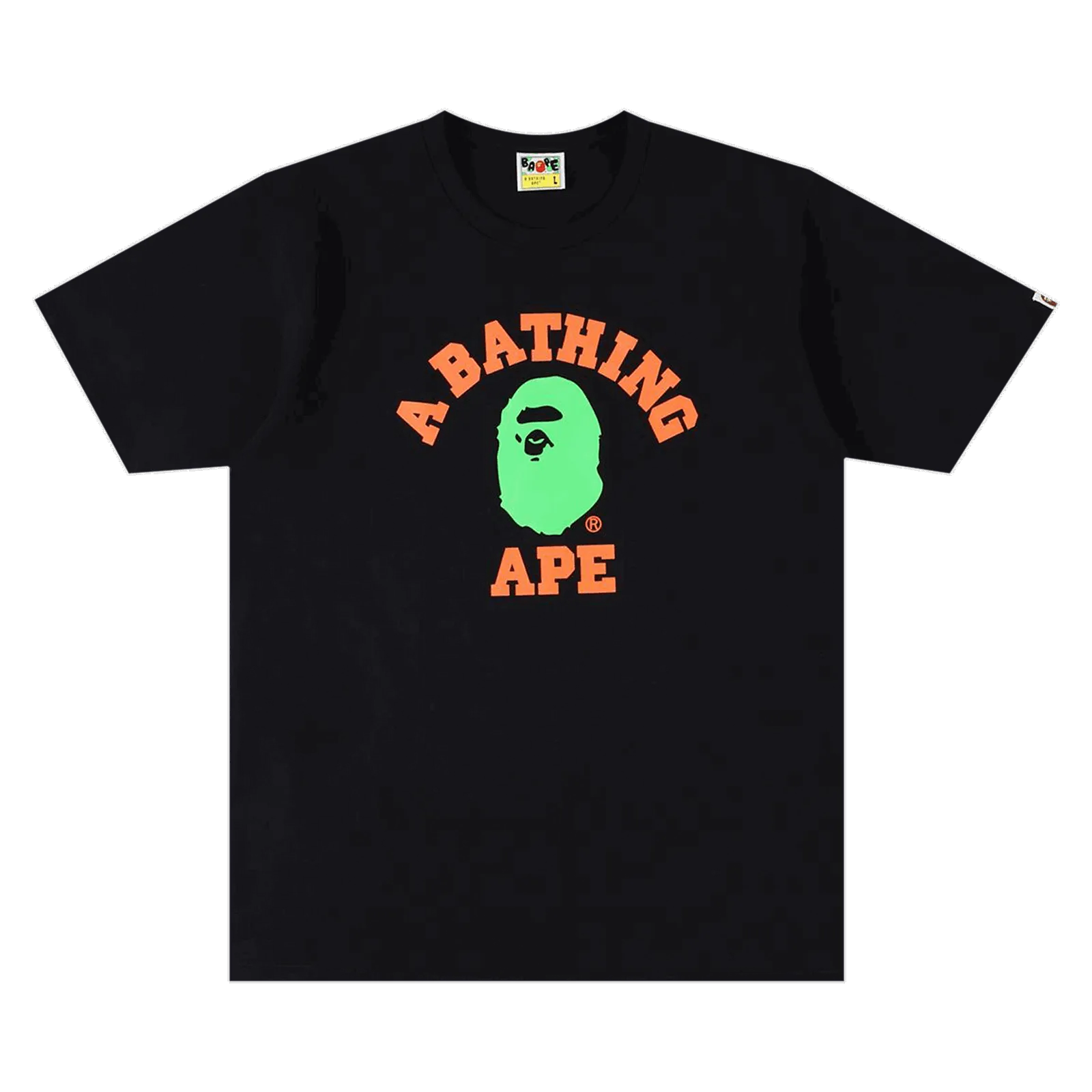 BAPE Neon College Tee