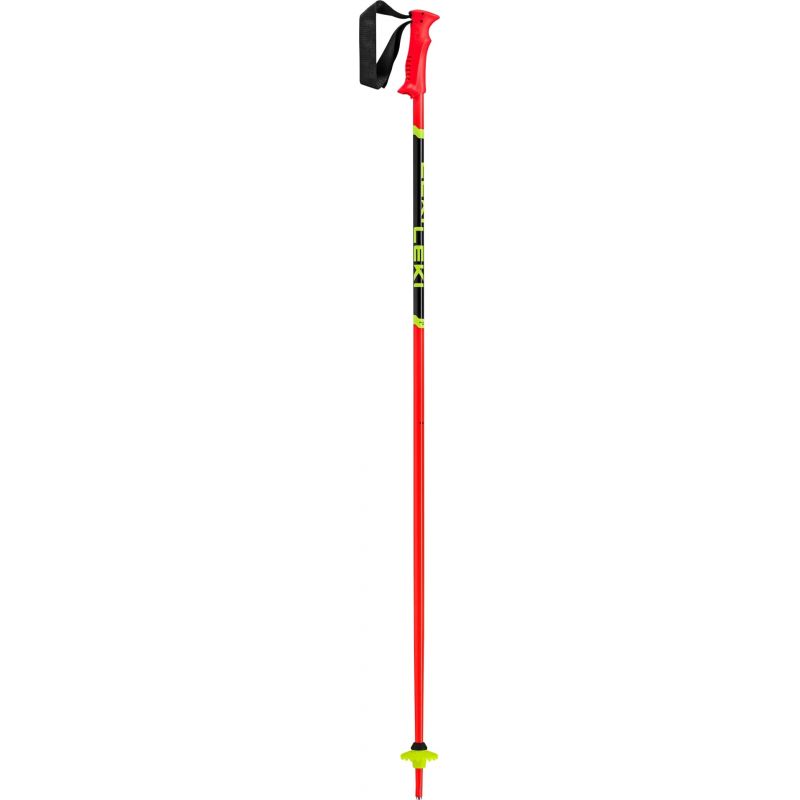 Bastones de esquí de carreras para niños Leki (Rojo)
