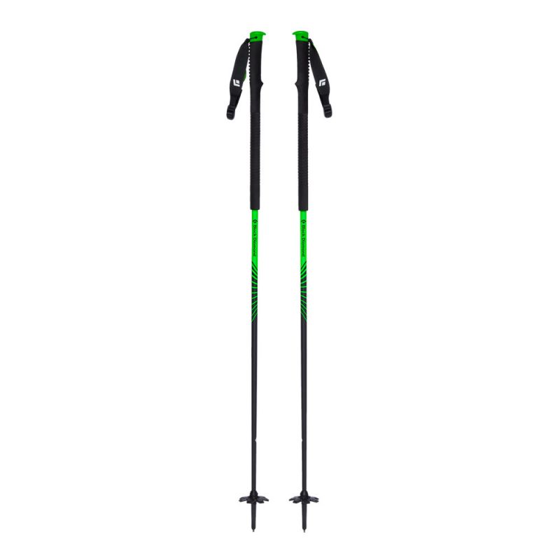 Bastones de esquí de travesía Black Diamond Vapor Carbon (Negro/Verde)
