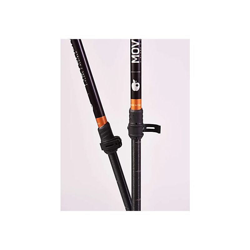 BASTONES DE ESQUí MOVEMENT XPLORE 2 (NEGRO/NARANJA)