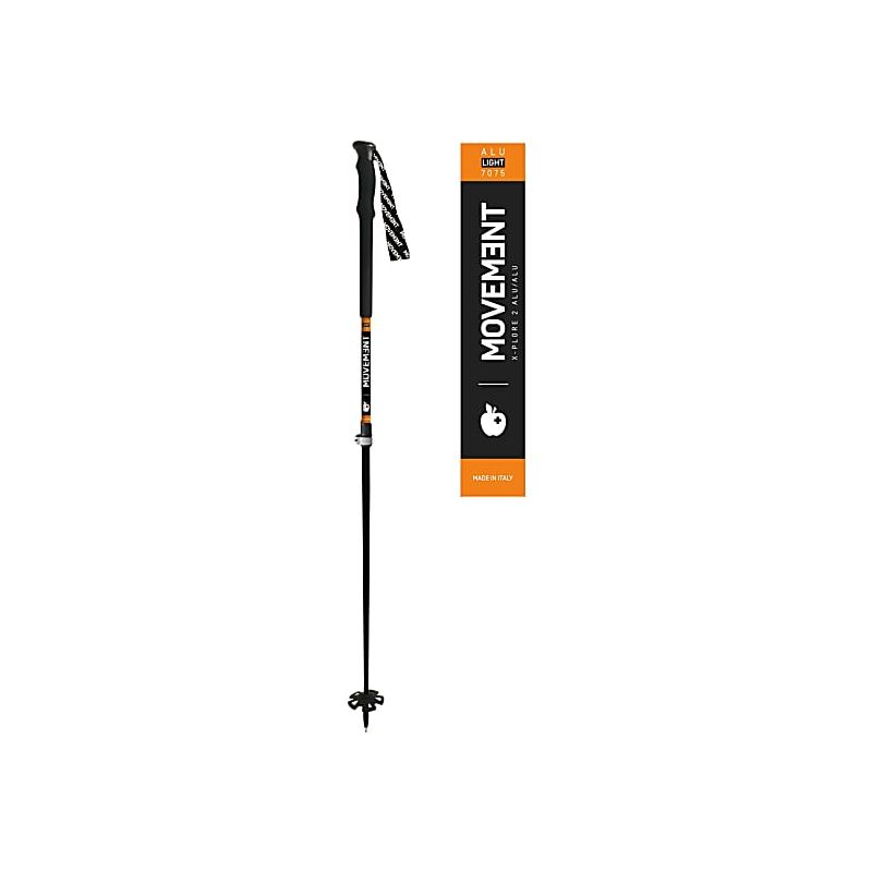 BASTONES DE ESQUí MOVEMENT XPLORE 2 (NEGRO/NARANJA)