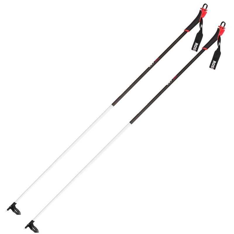 Bastones de esquí nórdico Rossignol FT 600 (blanco/negro)
