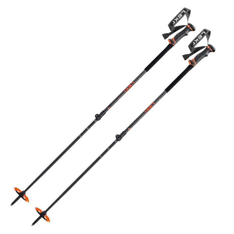 Bastones de senderismo Leki Helicon Lite 2 (Naranja/Negro)