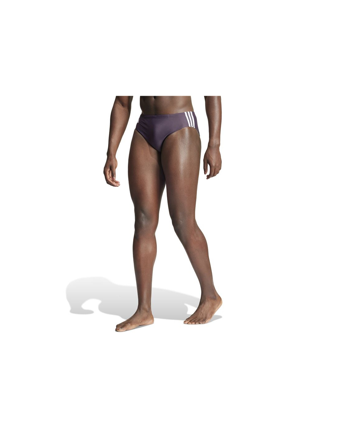 Bañador de Natación adidas 3Stripes Trunk Hombre Negro
