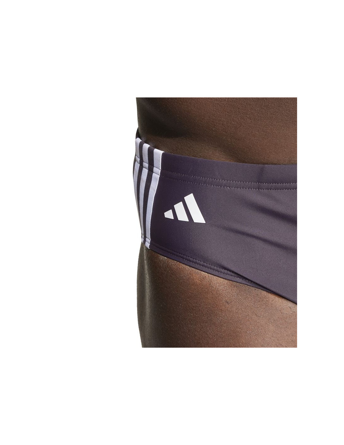 Bañador de Natación adidas 3Stripes Trunk Hombre Negro