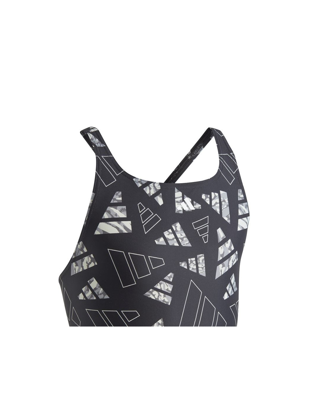 Bañador de Natación adidas Aop Bars Suit Niña