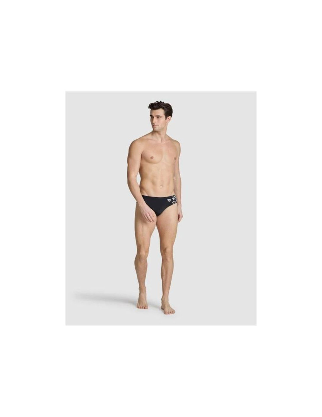 Bañador de Natación Arena Kikko V Swim Negro/Blanco Hombre
