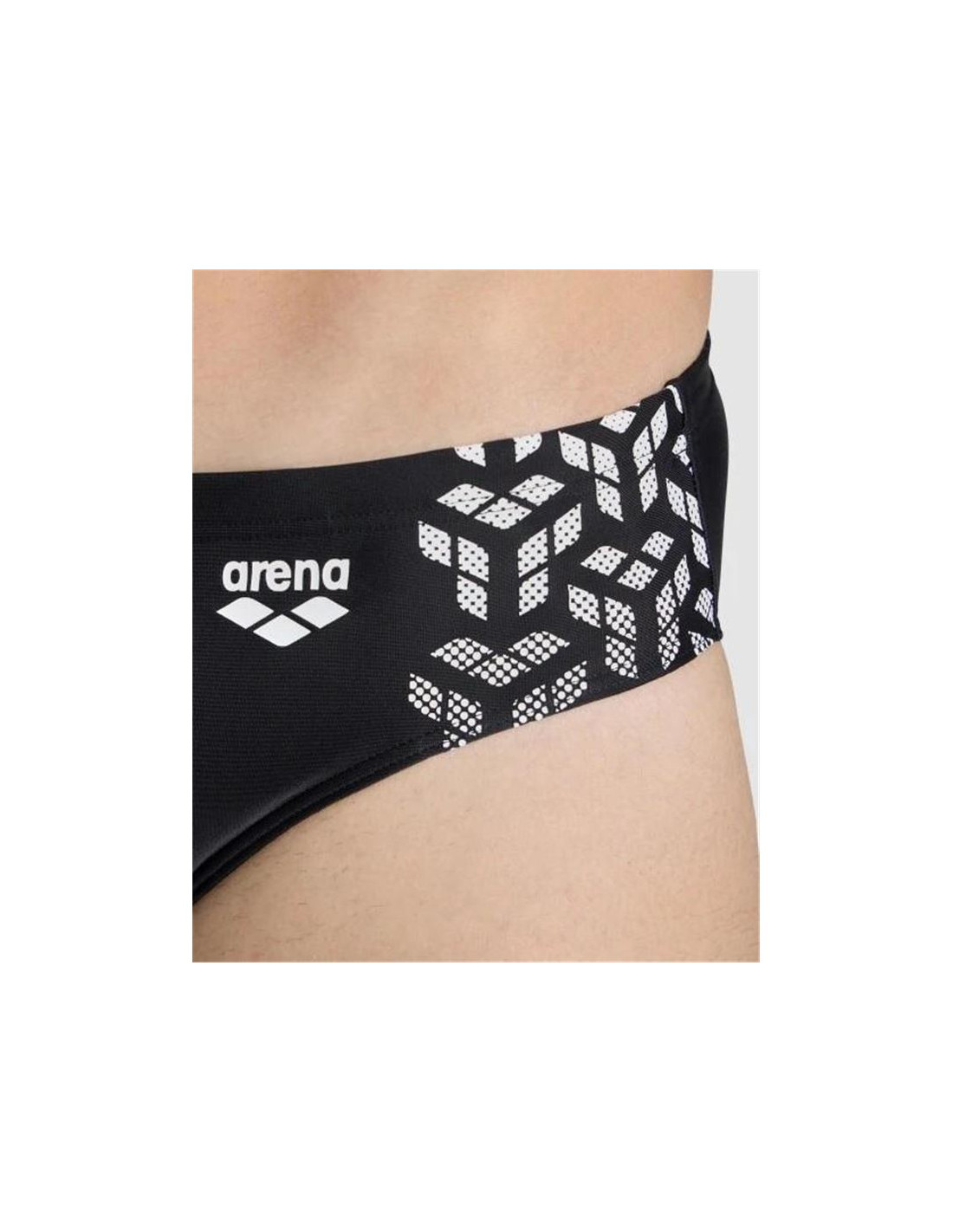 Bañador de Natación Arena Kikko V Swim Negro/Blanco Hombre