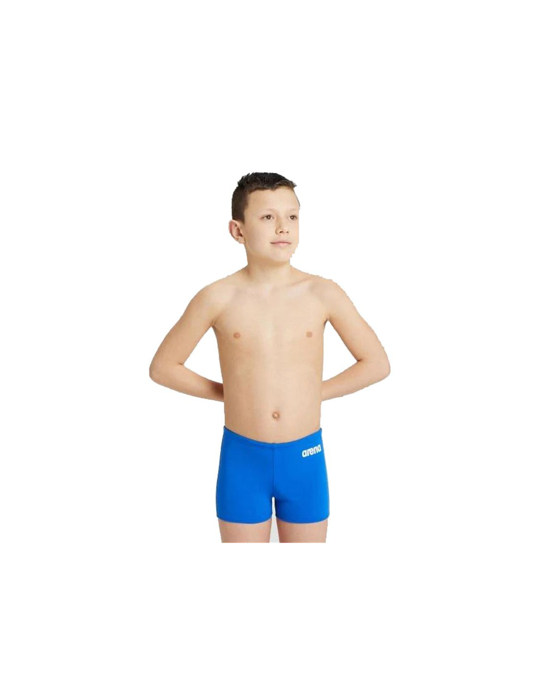 Bañador de Natación Arena Team Swim Infantil Azul/Blanco