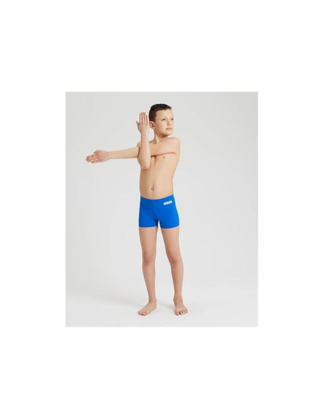 Bañador de Natación Arena Team Swim Infantil Azul/Blanco