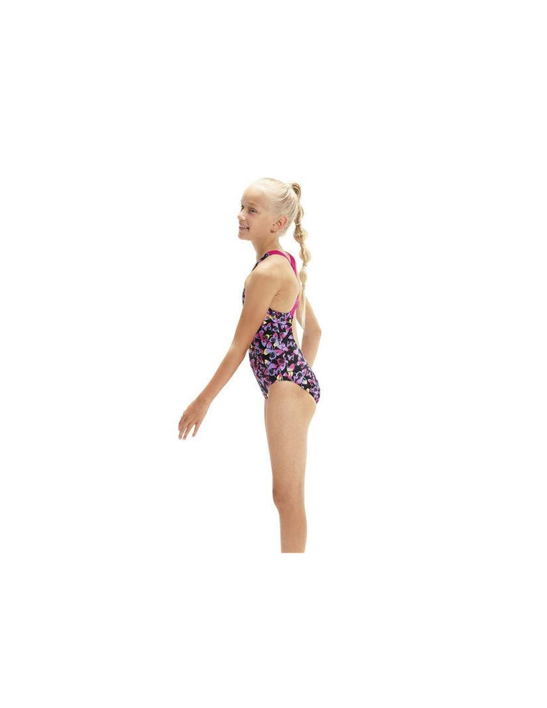 Bañador de Natación Speedo Allover Medalist Niña
