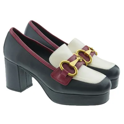 BIBILOUZAPATO SALóN MOCASíN CADENA TACóN BIBILOU MOJAVE542P11VK