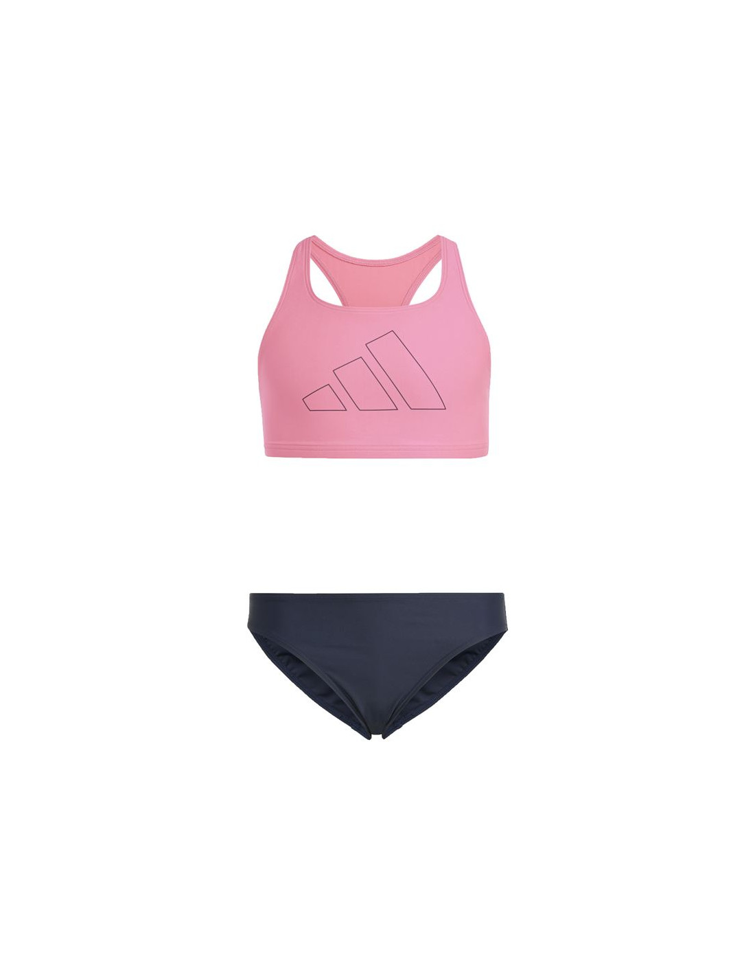 Bikini de Natación adidas Big Bars Bikini Niña Rosa