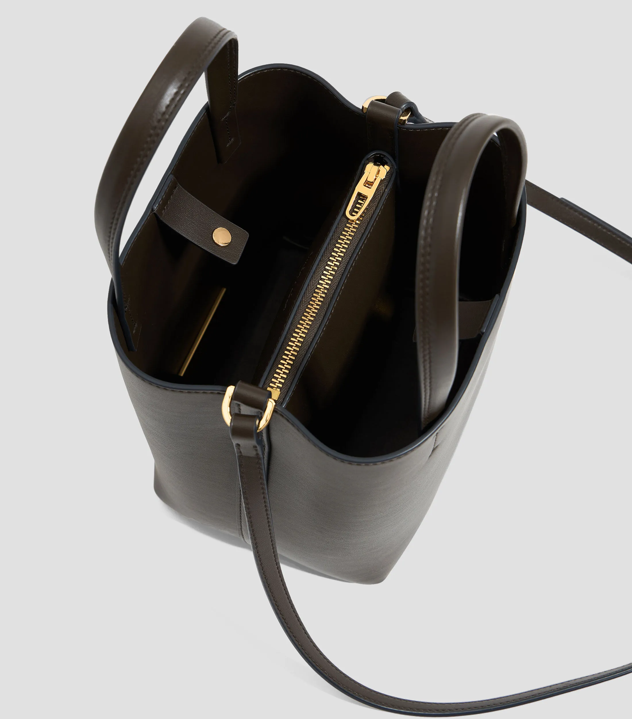 Bimba y Lola Bolso Satchel liso Mujer