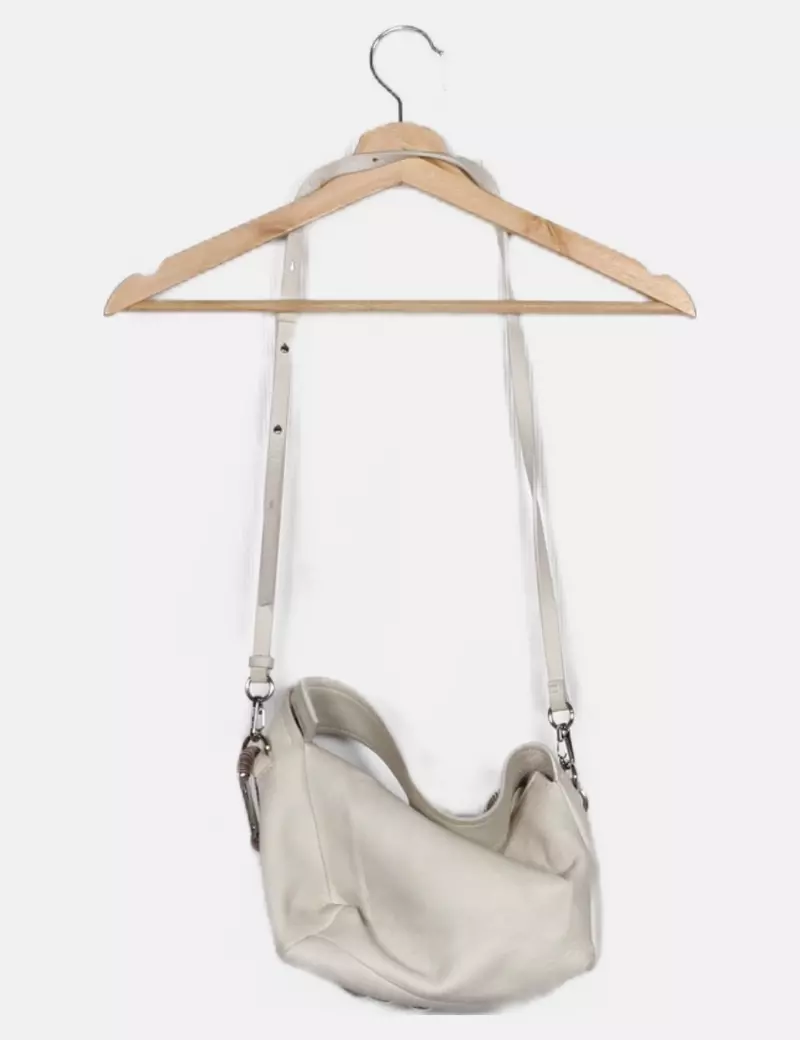 Bimba&Lola Bandolera blanca detalle cadena