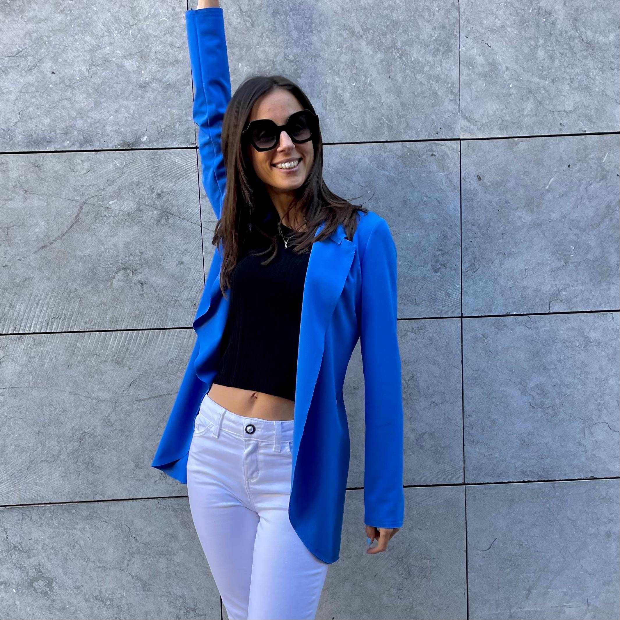 Blazer Laia Laffaure 72045 Azul