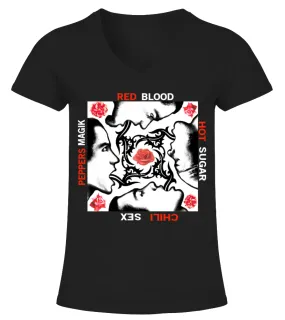 Blood Sugar Sex Magik - Red Hot Chili Peppers (1991) Camiseta cuello pico Mujer