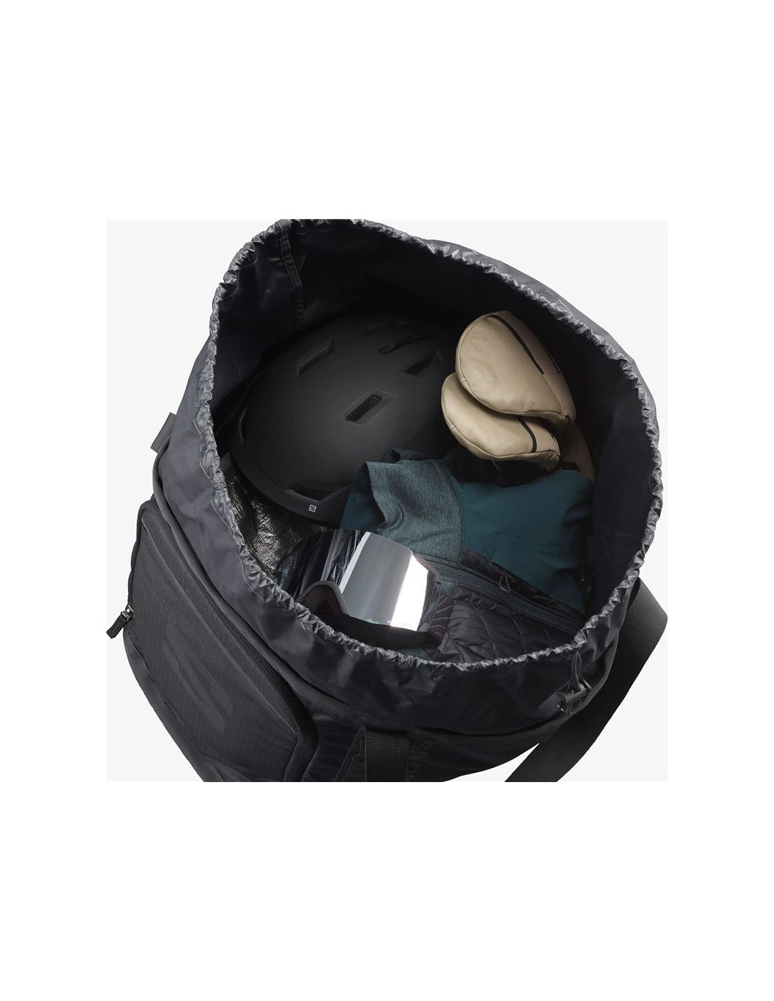Bolsa de esquí Salomon Extend Max Gearbag negro