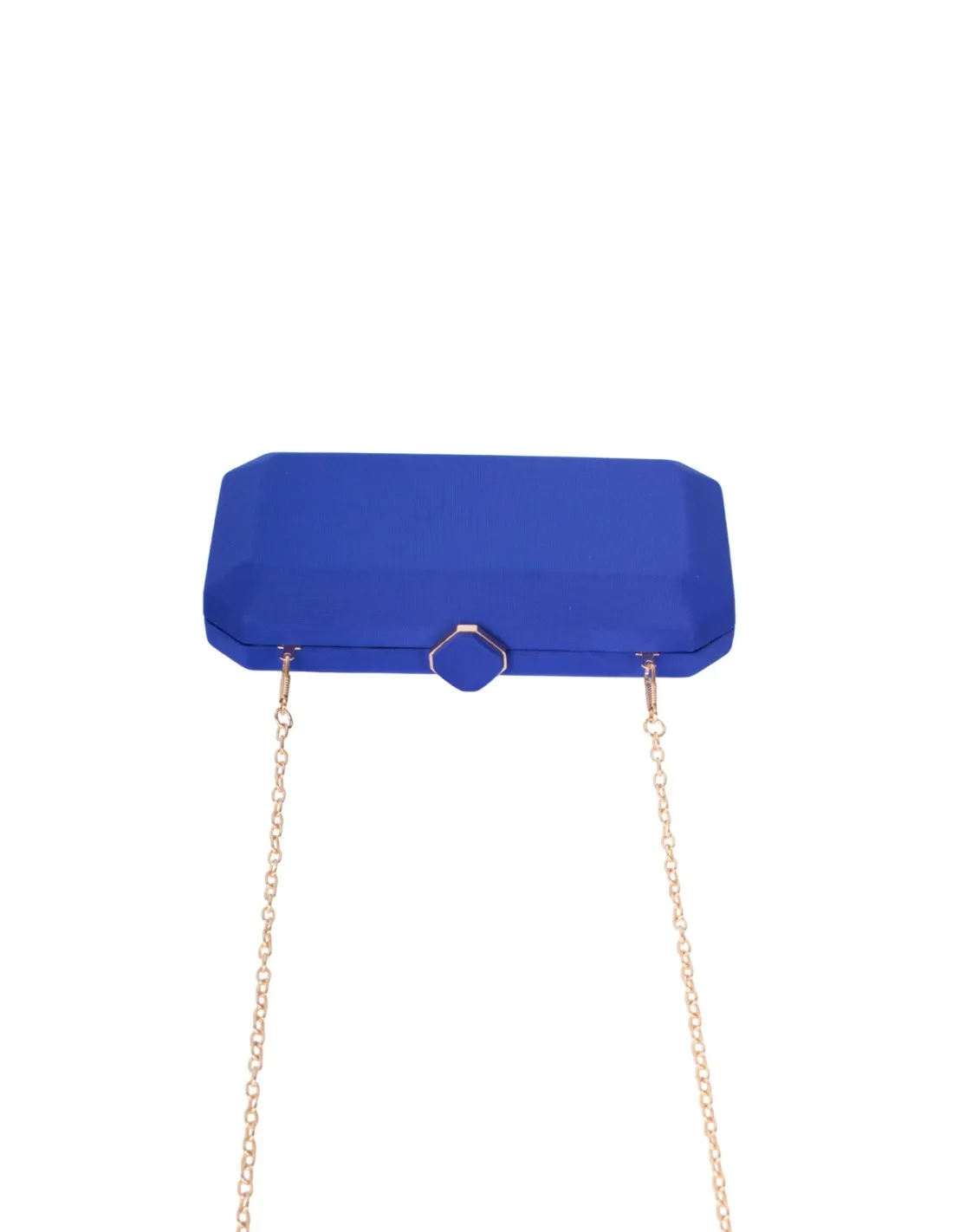 Bolso Fiesta Geométrico Azul Eléctrico