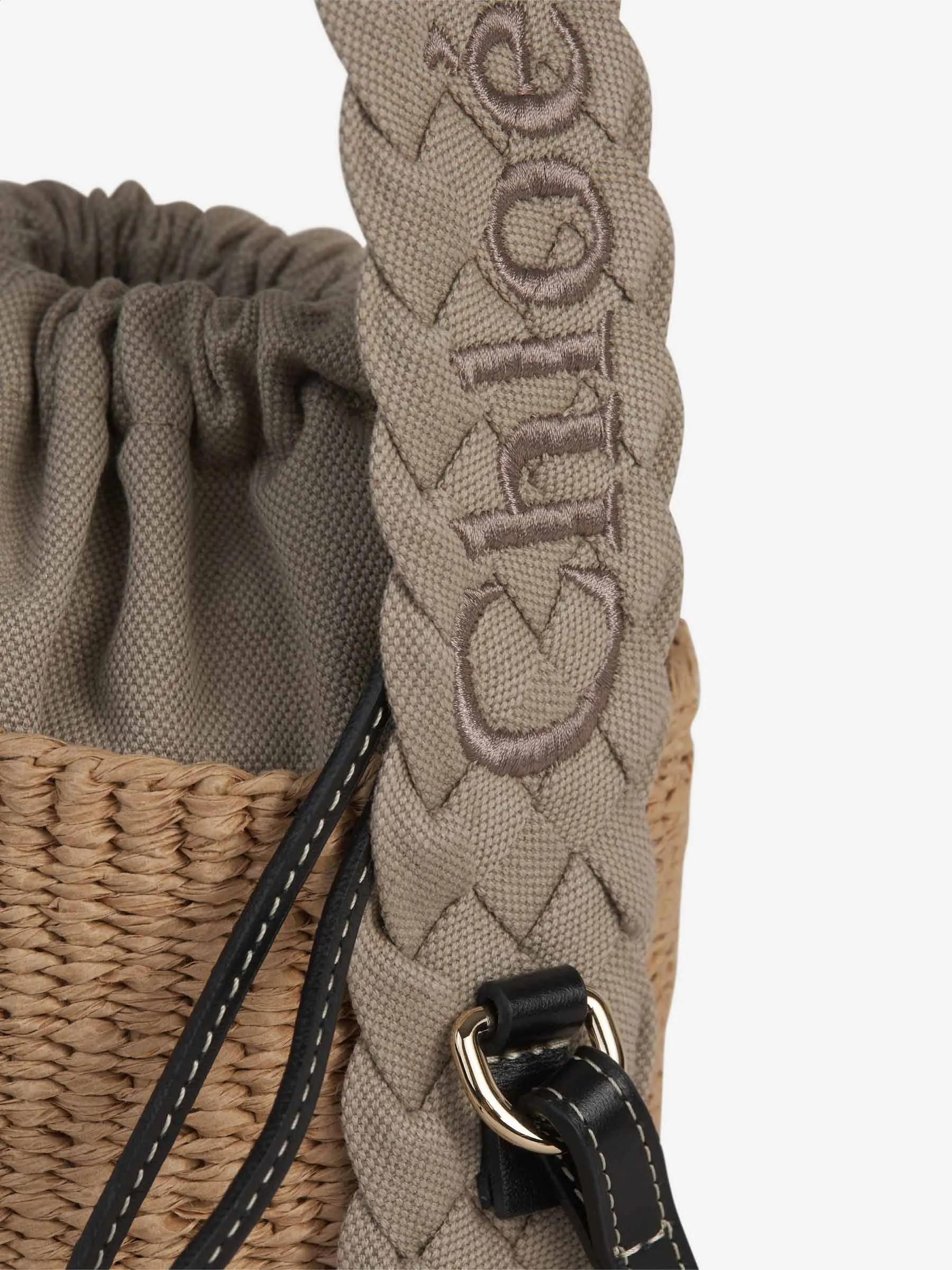 Bolso Rafia Mini Woody