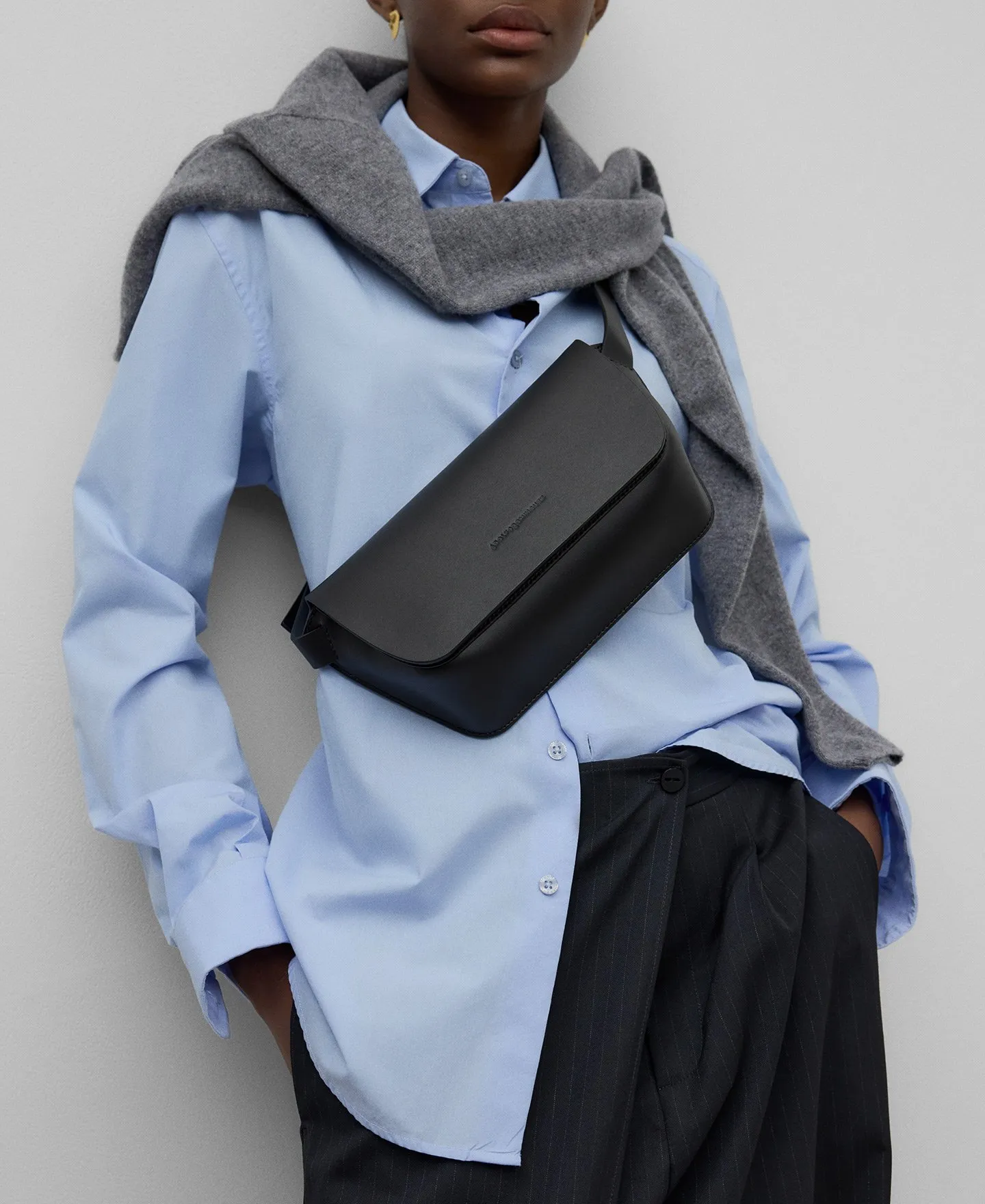 Bolso solapa piel mujer