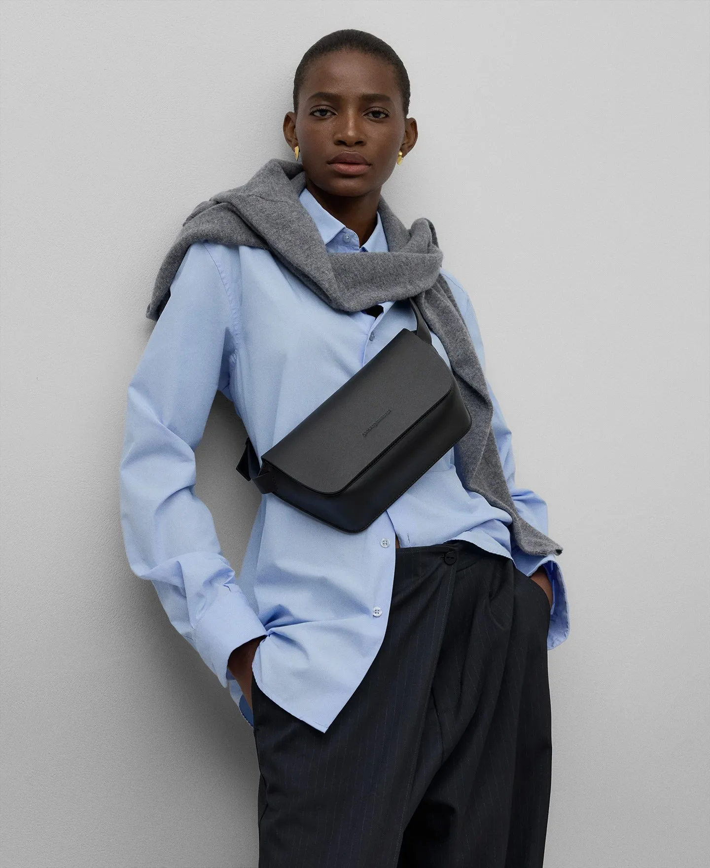 Bolso solapa piel mujer