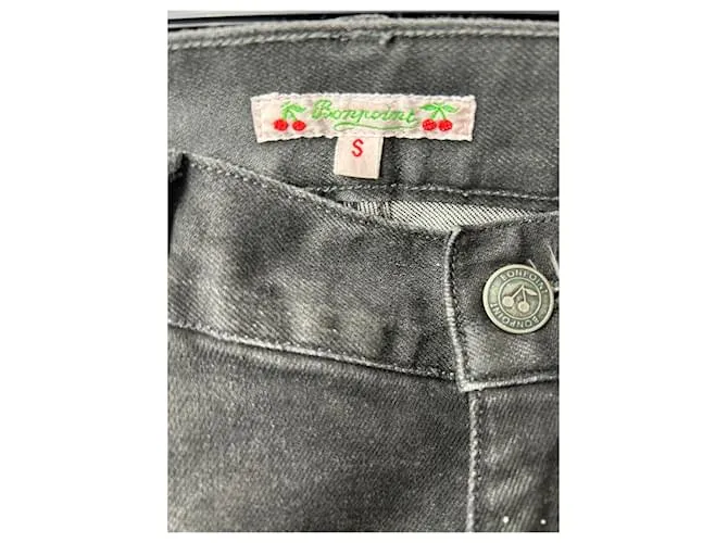 BONPOINT Pantalón T.Algodón S Internacional Negro 