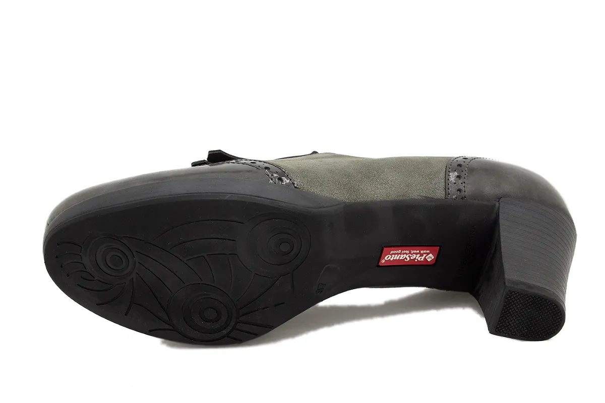 Bootee shoe Grey Patent