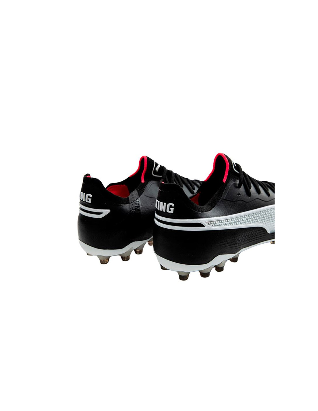 Bota de fútbol Puma KING ULTIMATE MG Negro/Blanco