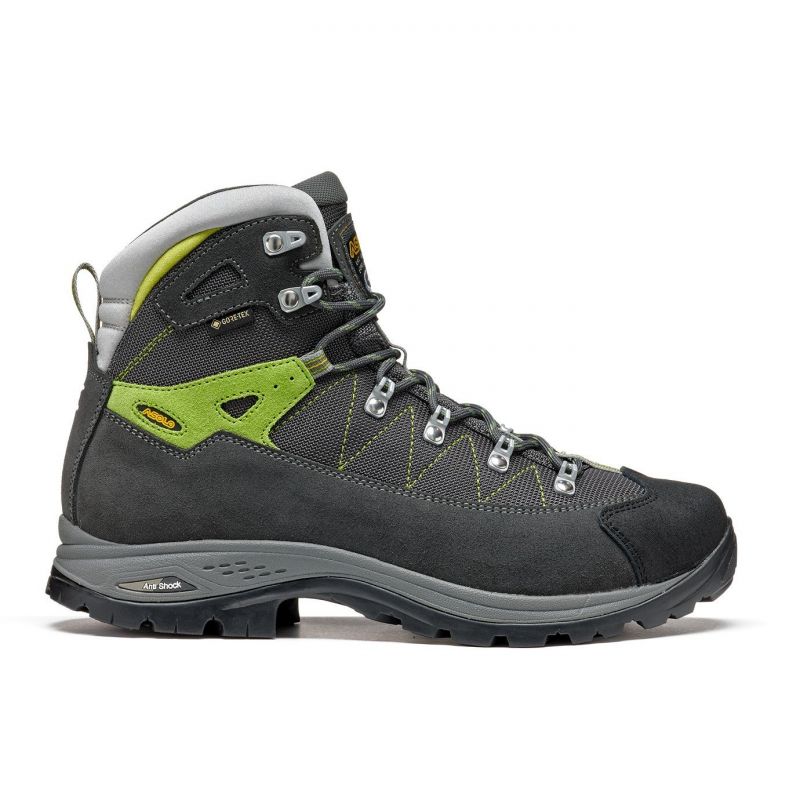 Bota de montaña Asolo Finder GV MM (GRAFITO/LIMA VERDE) Hombre