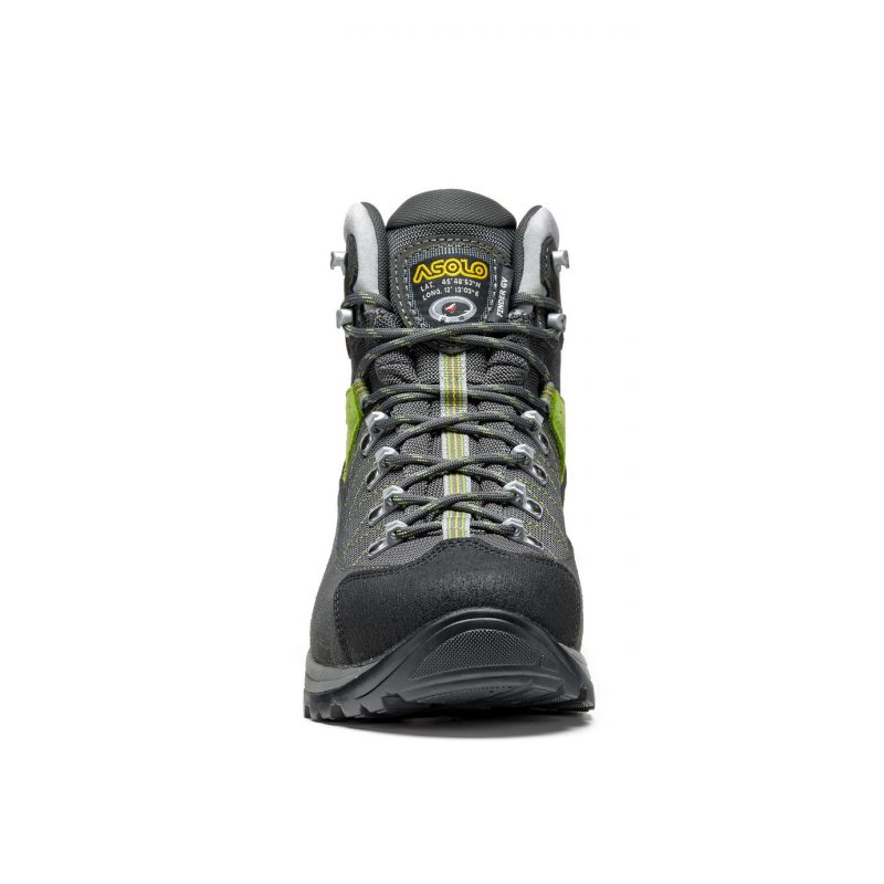Bota de montaña Asolo Finder GV MM (GRAFITO/LIMA VERDE) Hombre